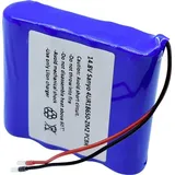 Sanyo 4/UR18650-ZM2 PCBK Spezial-Akku 18650 Kabel Li-Ion 14.8 V 2420 mAh