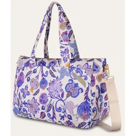 Oilily Sapphire Chintz Shopper Lila