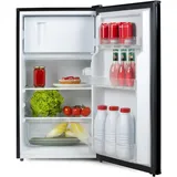 PRIMO PR145FR Tischkühlschrank mit Gefrierfach - 80 Liter Fassungsvermögen - Schwarz - Klasse E - Freistehender Tischkühlschrank - Kühlschrank mit Gefrierfach - Schwarz