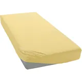 bellana Spannbettlaken Jersey 90 x 200 - 140 x 200 - 180 x 200 cm beige