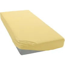 bellana Spannbettlaken Jersey 90 x 200 - 140 x 200 - 180 x 200 cm beige