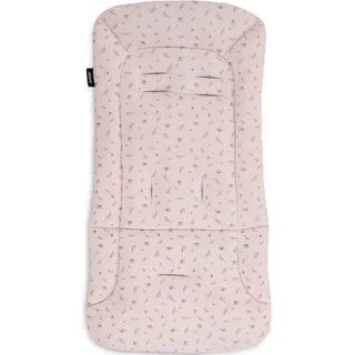 hauck Sitzauflage für Buggy & Kinderwagen 70 x 37 x 3 cm, Flowers Rose