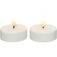 Kaemingk LED-Teelicht 5,5 cm weiß