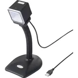 Renkforce RF-SBS-500 2D Barcode-Scanner Kabelgebunden 1D, 2D Imager Schwarz Desktop-Scanner (Station