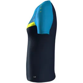 Jako T-Shirt Iconic marine/jako blau/neongelb 128