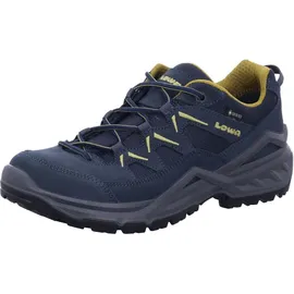 Lowa Sirkos Evo GTX Lo Herren stahlblau/senf 46,5