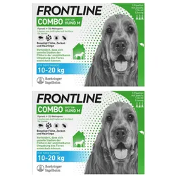 FRONTLINE COMBO Hund & Heim gegen Zecken Flöhe Larven 10-20 kg