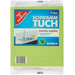 GUT&GÜNSTIG Schwammtücher, 5 St.