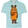 LOGOSHIRT T-Shirt "Sendung mit der Maus - Maus", Mädchen, Gr. 164, blau (hellblau), 100% Baumwolle, unifarben, normal, Rundhals, Shirts T-Shirt, mit coolem Print