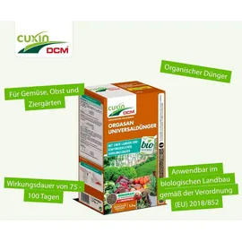 Cuxin DCM Universaldünger Bio NPK 1,5 kg