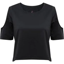 Yoga Shirt Raffaela Yoga Damen Schwarz Stretchig YOGISTAR Medium