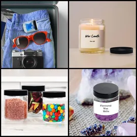 Belle Vous Runde Vorratsgläser 240 ml 8 St.