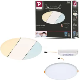 Paulmann Veluna VariFit LED-Einbaupanel 14W rund Transparent