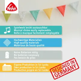Fehn Mini-Spieluhr Pferd