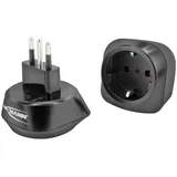 Ansmann 1250-0035 Reiseadapter EU to IT