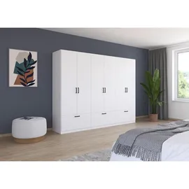 Rauch Drehtürenschrank BARI 270 x 210 x 54 cm Weiß