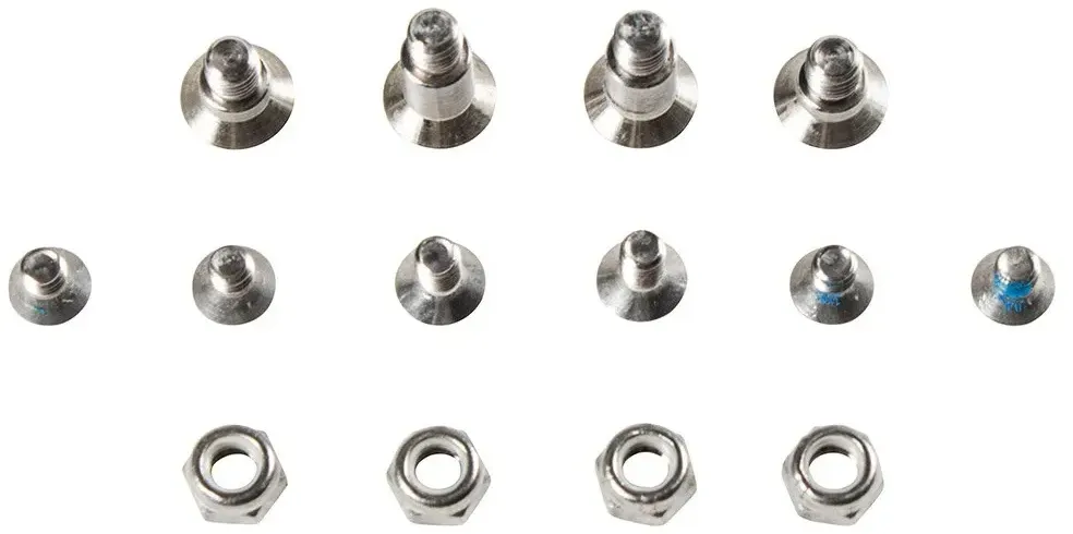 Leatt Complete X-frame Pair Schraubenset - Silver - One Size