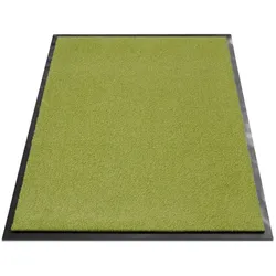 KARAT Schmutzfangmatte "Monochrom" - Teppich für Eingangsbereiche / 200 x 600 cm (Limone)