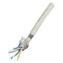 EFB-Elektronik EFB MK7104.100G Rohkabel Cat.7, S/FTP, LSZH, grau, 100m Ring MK7104100G