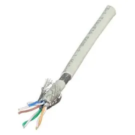 EFB-Elektronik EFB MK7104.100G Rohkabel Cat.7, S/FTP, LSZH, grau, 100m Ring MK7104100G