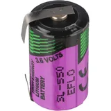 Tadiran Batteries Tadiran LTC SL-550/T, Herst.Nr: 1110550200 mit Lötfahnen U-Form