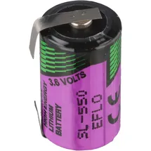 Tadiran Batteries Tadiran LTC SL-550/T, Herst.Nr: 1110550200 mit Lötfahnen U-Form