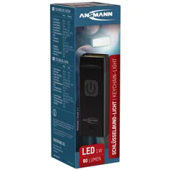 ANSMANN Taschenlampe schwarz
