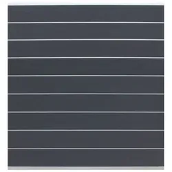 Elephant Steckzaun Modular 200 WPC steingrau 180x195cm Leiste Silber