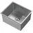 ML-Design Edelstahl Küchenspüle 34 x 40 cm Silber