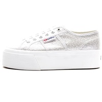 Superga Damen 2790 Klingen Oxford-Schuh, Grau Silber, 38 EU