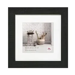 walther design  Bilderrahmen Home schwarz 34,4 x 34,5 cm
