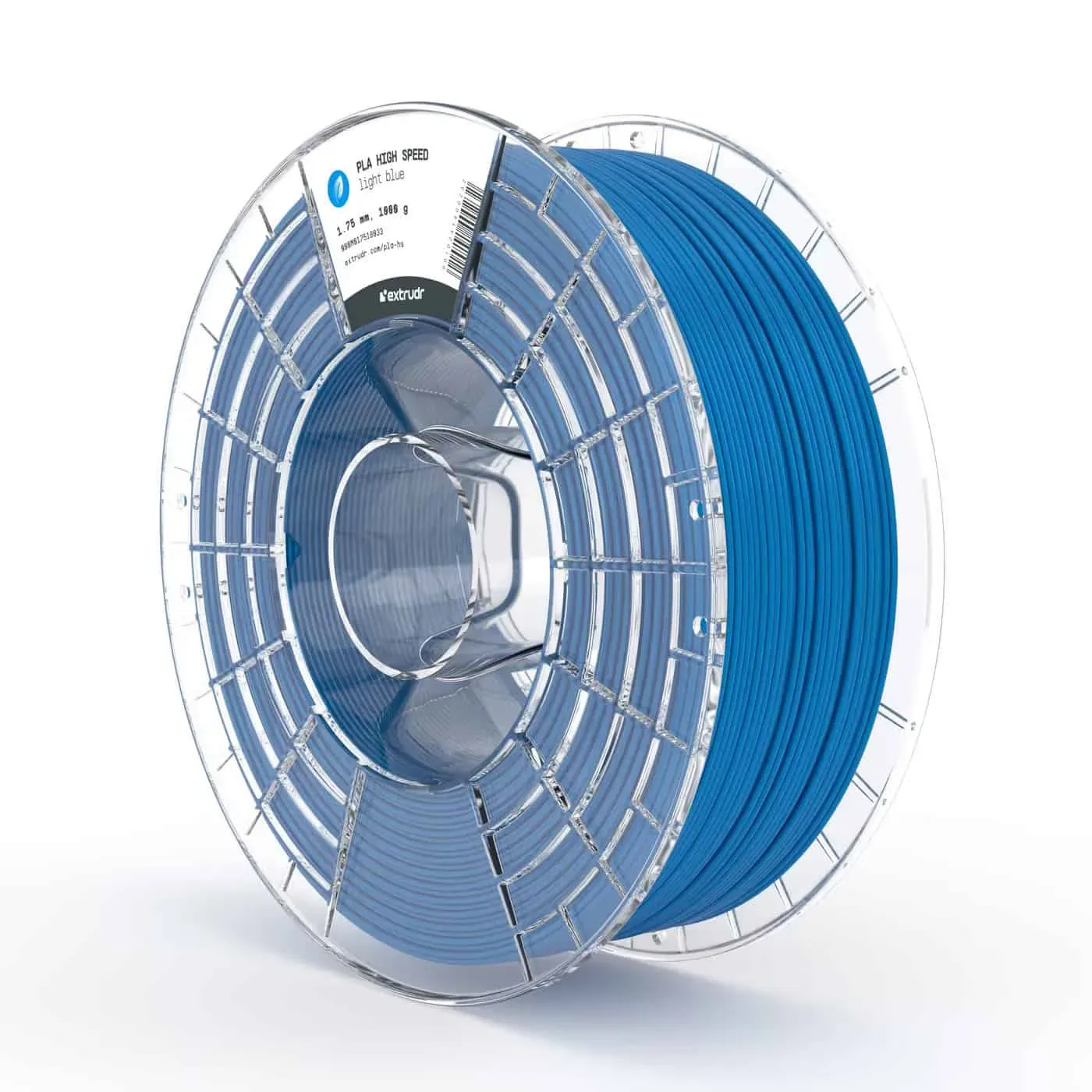 Extrudr PLA High Speed - Hellblau, 1,75 mm, 1000g