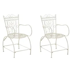 CLP 2er Set Stühle Sheela antik-creme
