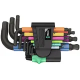 WERA Winkelschraubendrehersatz 950/9 9-tlg. 6-kant 1,5-10 mm Kugelkopf