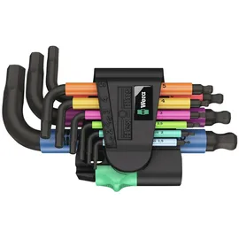 WERA Winkelschraubendrehersatz 950/9 9-tlg. 6-kant 1,5-10 mm Kugelkopf