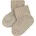 Baumwolle Baby-Stoppersocken 4650 sand mel 74/80