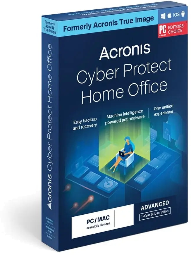 Acronis Cyber Protect Home Office Advanced 50 GB Cloud Storage