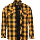 Bores Lumberjack Jacken-Hemd Basic schwarz / gelb Herren 2XL