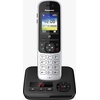 Panasonic KX-TGH720 Schnurloses DECT-Telefon (Mobilteile: 1, mit Anrufbeantworter) schwarz
