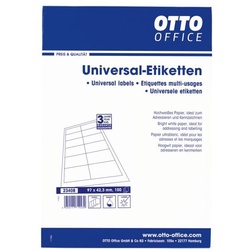 OTTO Office 1200er-Pack Universal Klebeetiketten