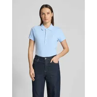 Ralph Lauren Poloshirt 'Julie' - Weiß,Hellblau - M