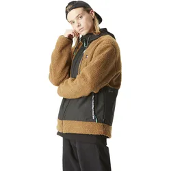 Picture  Fleece Jacke Pemberton zip Fleece chocolate-black - M