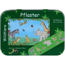 Kinderpflaster Wildtiere Dose 20 ST