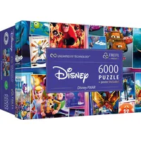 Trefl Puzzle Disney Pixar Animationsgalerie 6000 Teile - Cartoon JigsawMix
