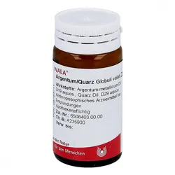 Argentum/quarz Globuli