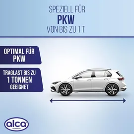 Alca Wagenheber Stahl/Kunststoff 100-350mm silber