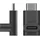 AccuCell USB-C auf USB-C Adapter 90 Grad Winkel Schwarz