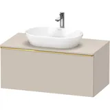 Duravit Waschtischunterschrank D-Neo 100x55cm, g pol/Tau m, 1 A, 1 Pl, wandhängend