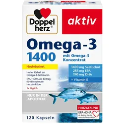 Doppelherz aktiv Omega-3 1.400 120 St