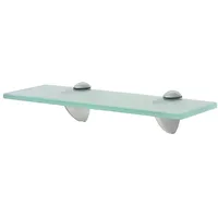 vidaXL Wand Regal Glasregal Glasboden Glasablage Badregal Glas 30x20 cm 8 mm